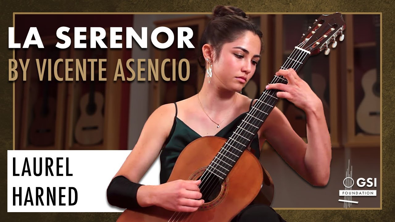 Laurel Harned plays Vicente Asencio's 