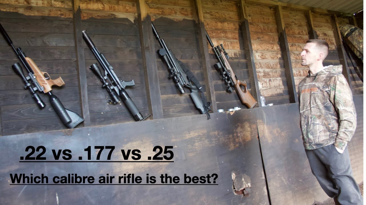 Airgun Caliber Comparison: .177, .22, & .25