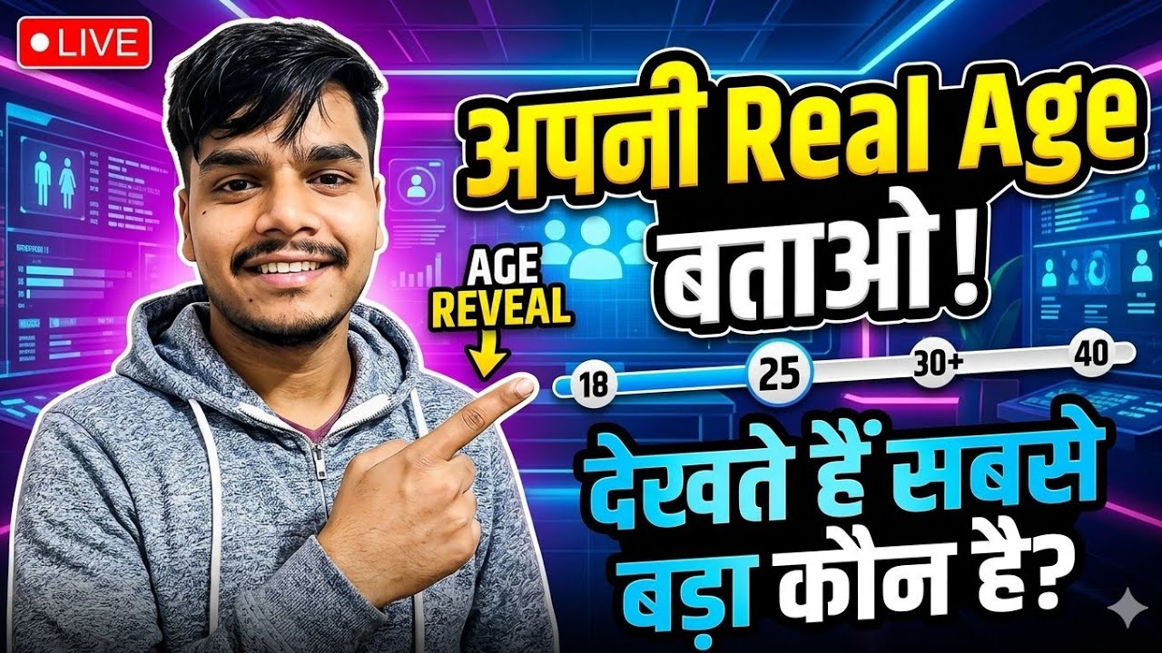 Krish UK07 is live : 0 से 99 साल तक के सब जुड़ें! 🌍 आपकी Age क्या है? Let's Chat! 🗣️