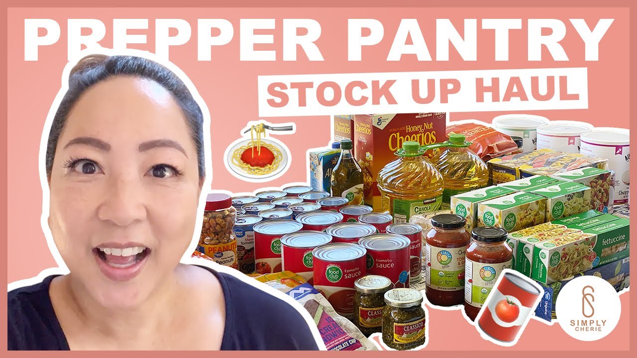 Huge Prepper Pantry Stock Up Haul (adding long-term food)