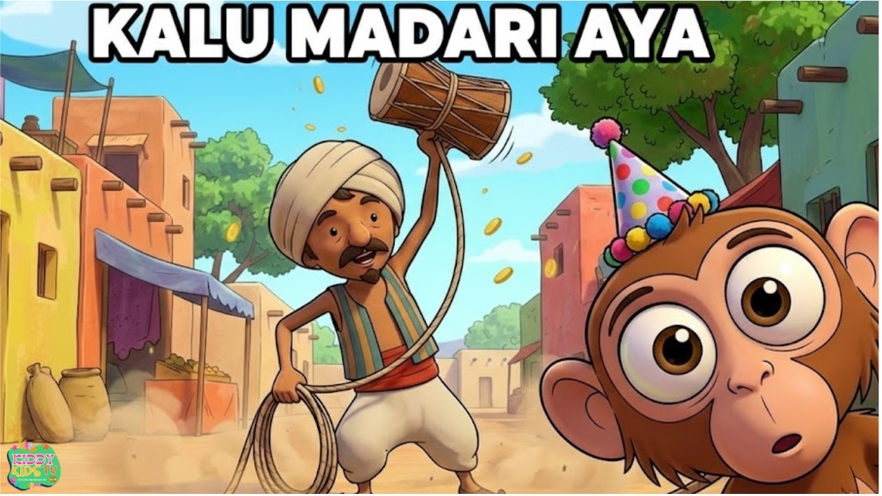 Kalu Madari and the Giant Monkey! | 2D Animated Adventure