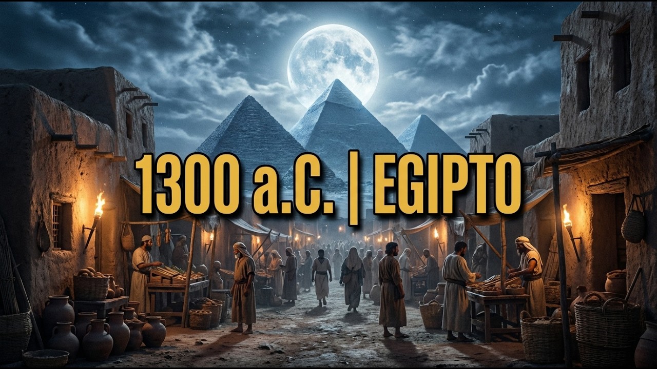 Vive la Vida en Egipto la Noche de la Primera Pascua | 1300 a.C. | 24 Horas en Egipto