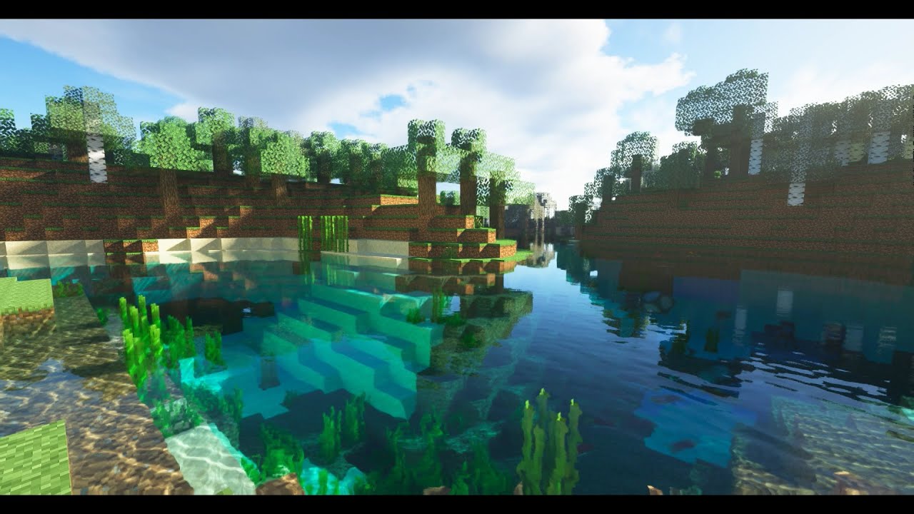 Minecraft Seus PTGI HRR 3 (new version!) with Vanilla PBR 128x
