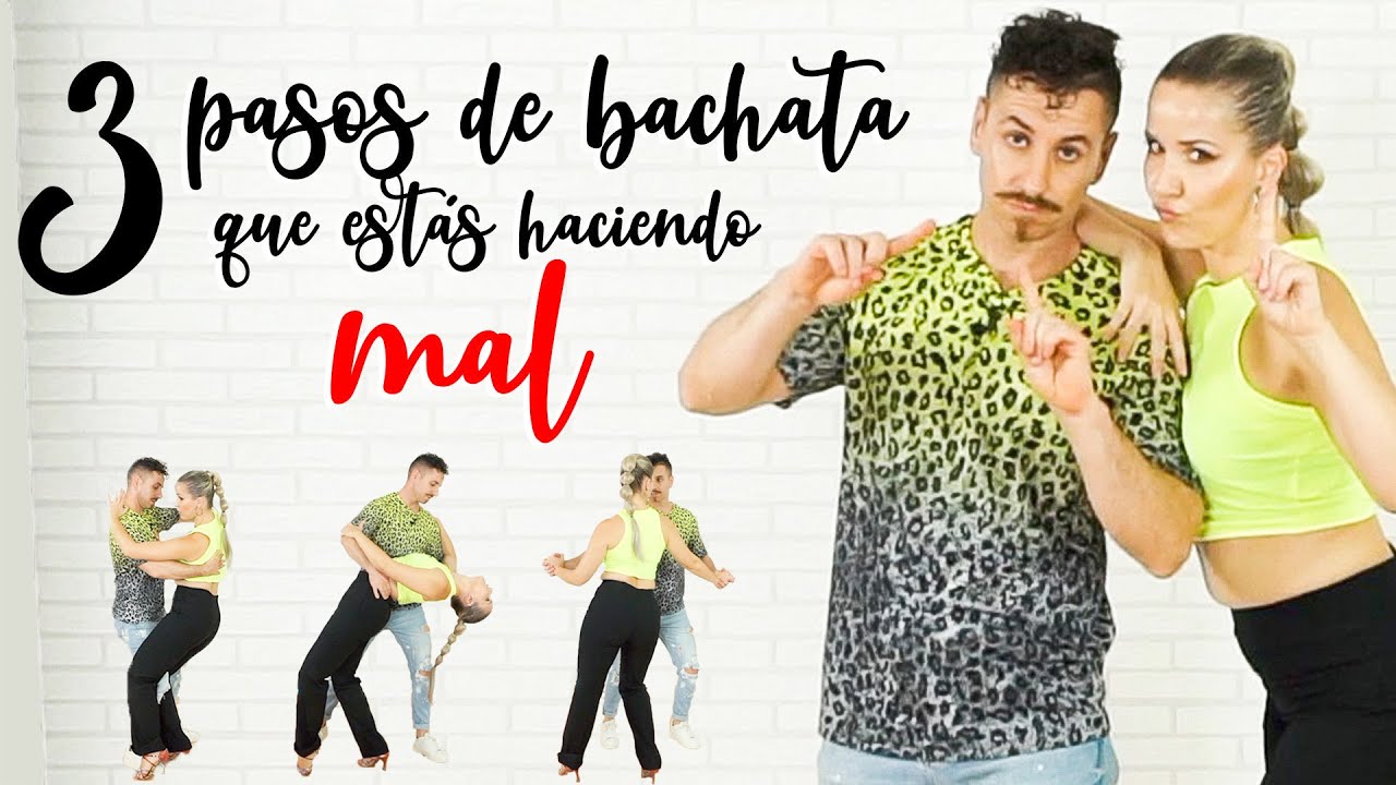 3 ERRORES❌ que cometes al bailar BACHATA | ✅Trucos para solucionarlos | Alfonso y Mónica