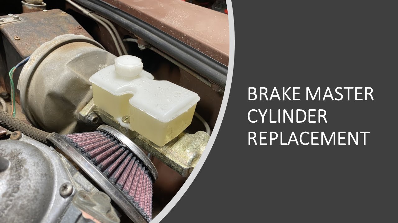 Brake Master Cylinder Replacement on a 1978 MGB!