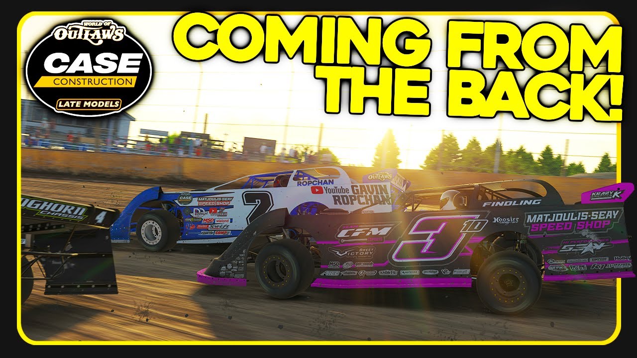 World of Outlaw Late Model Fixed - Cedar Lake - iRacing Dirt