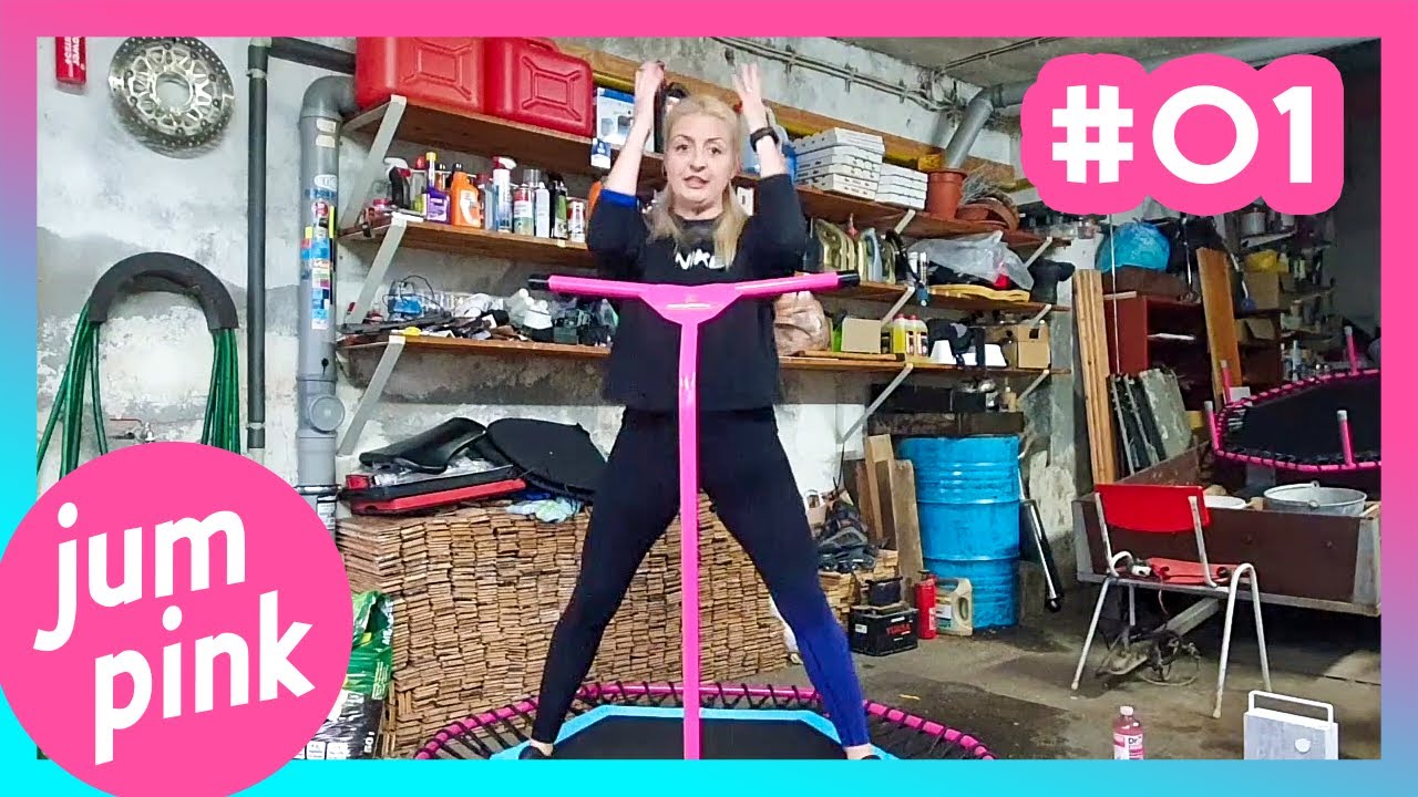 Jumpink #01 | Jumping fitness class | Rebound workout fitness on trampoline