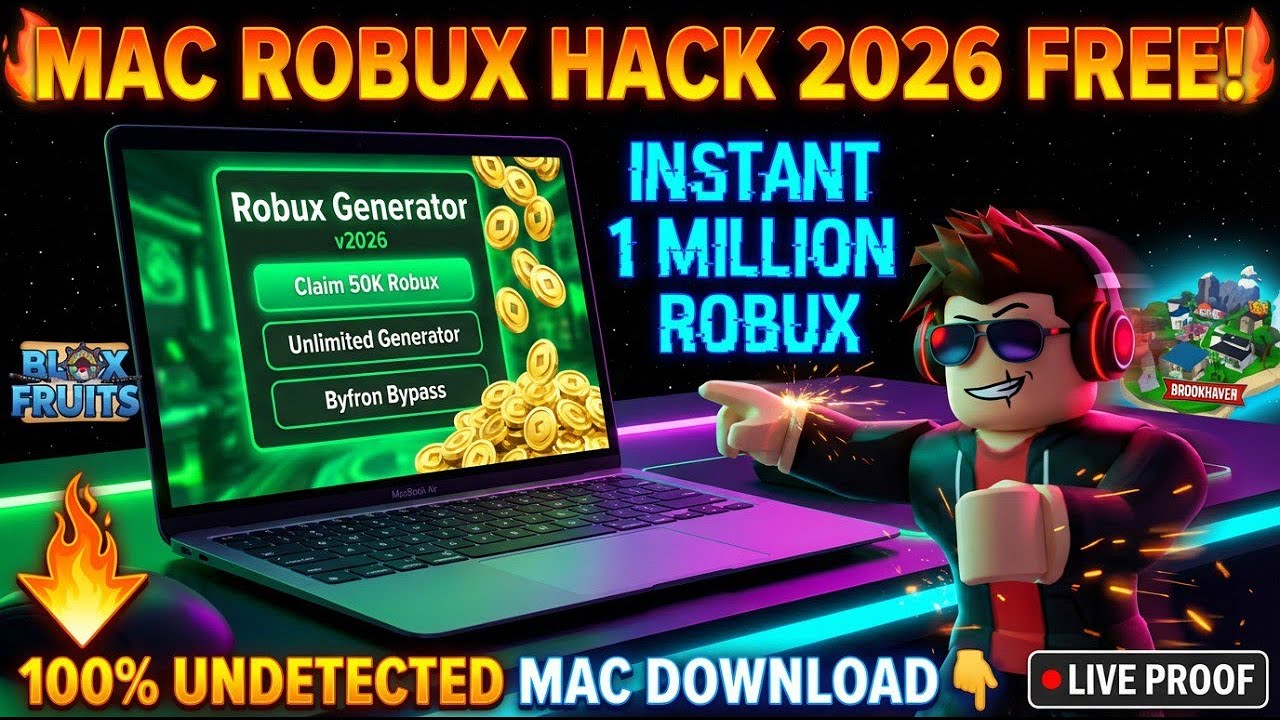 FREE WAY TO GET ROBUX ON MAC AND WINDOWS 2026