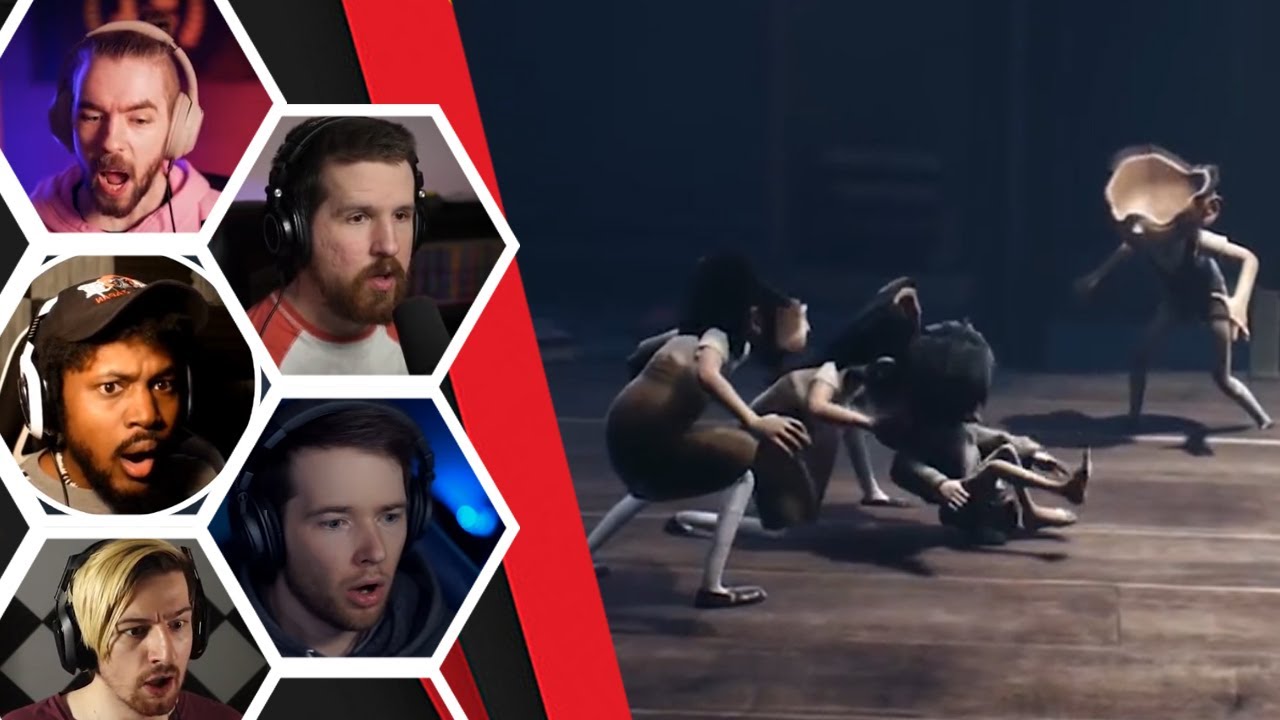 Lets Players Reaction To Six Getting Kidnapped By The Children - Little Nightmares 2