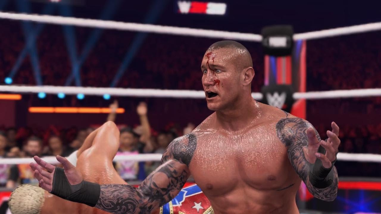 Cody Rhodes Vs CM Punk Vs Randy Orton WWE Intercontinental Title 2K25