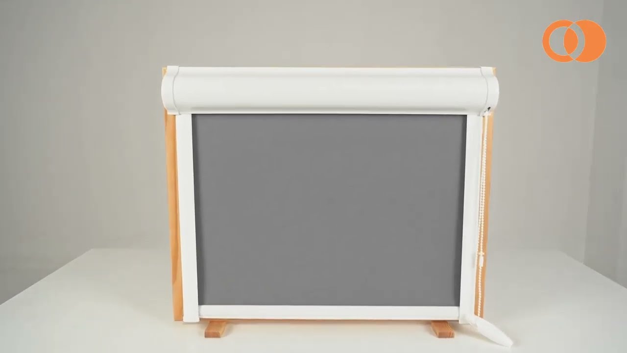 Roleta w Kasecie Roller blind MICRO S custom made cassette and dimming or blackout fabric KNALL