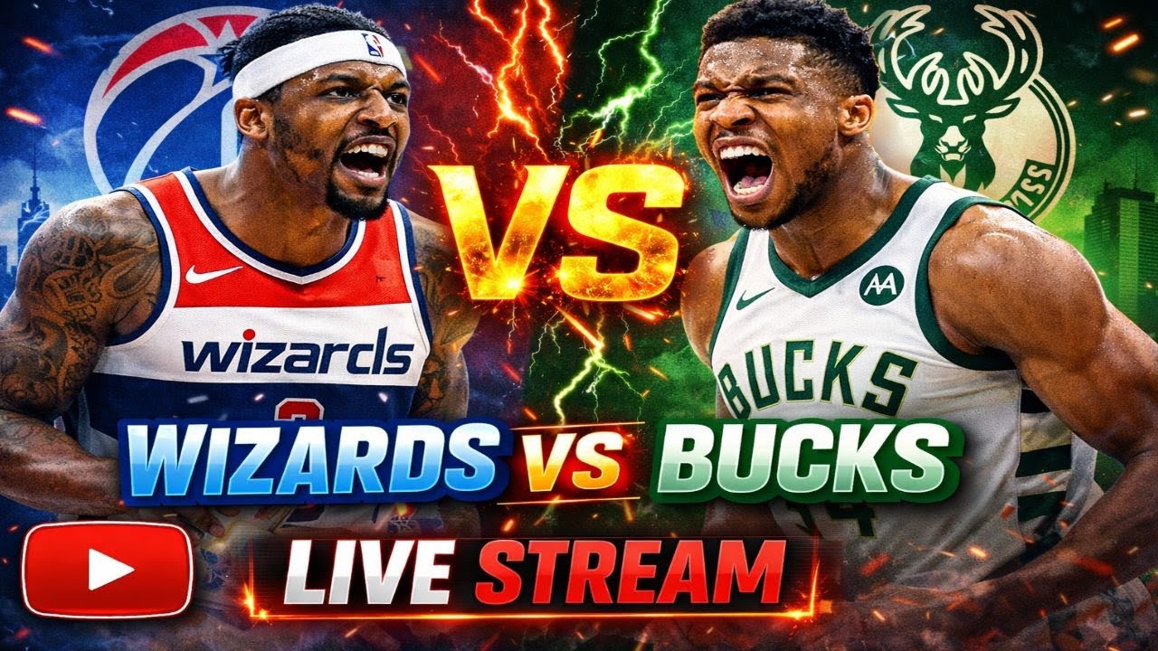 Washington Wizards vs Milwaukee Bucks LIVE 🔥 | NBA Live Stream Today | Wizards vs Bucks