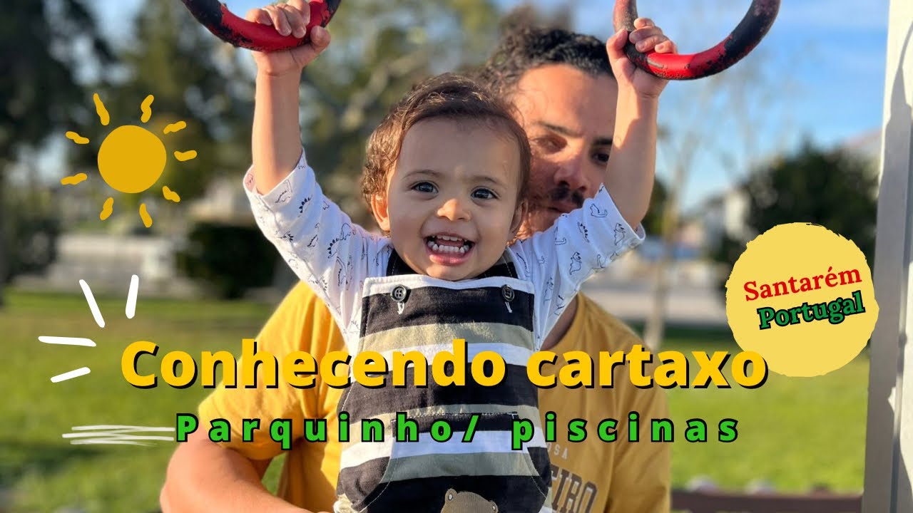 DESCOBRIMOS UMA AREA DE LAZER E ATIVIDADES AO AR LIVRE NO CARTAXO | Conhecendo Portugal |
