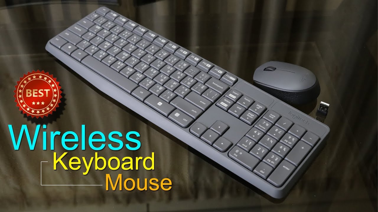 Logitech MK235 Unboxing & Review (in Hindi) Wireless Keyboard & Mouse Combo