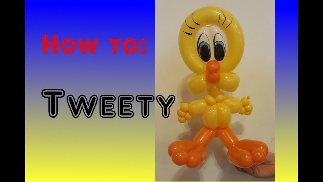 How to Tweety Balloon Sculpture