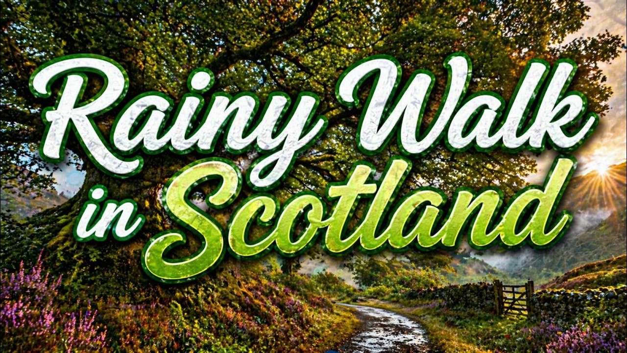 Rainy Walk in Scotland