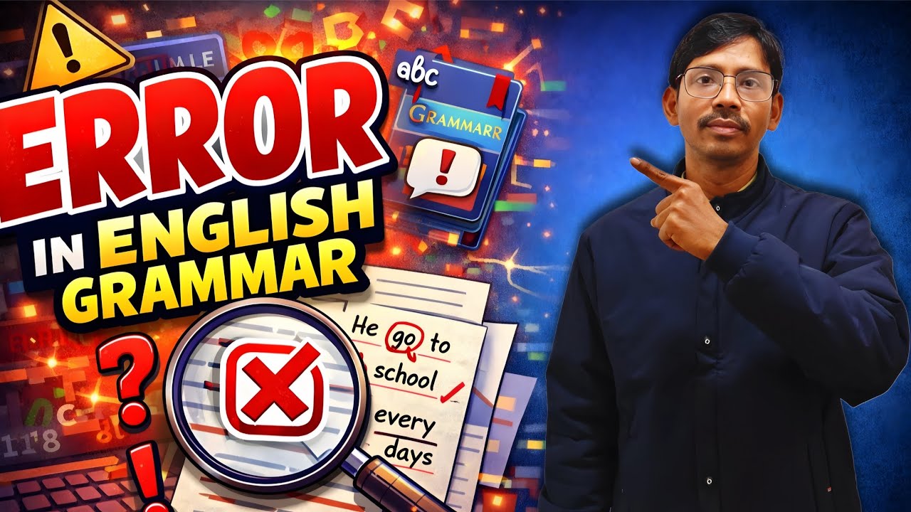 Error Finding in English Grammar | Spot the Mistakes & Improve Accuracy