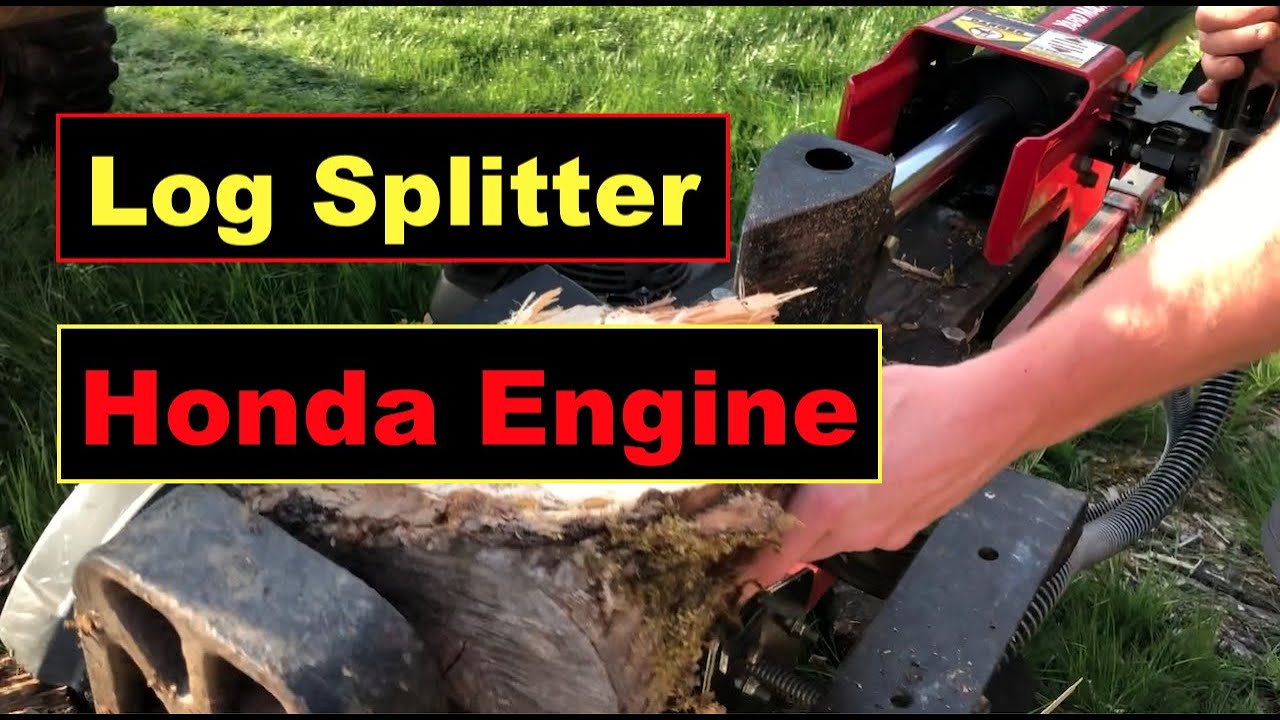 Honda Engine Wood Log Splitter 25 Ton Gas Machine Horizontal / Vertical MTD