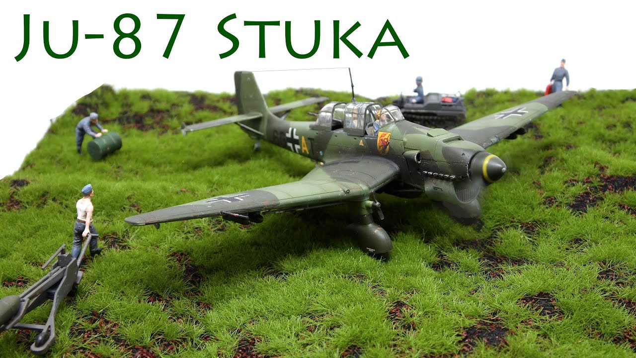 Airfix Junkers Ju87B-1 Stuka 1/72 [Build review part 2]