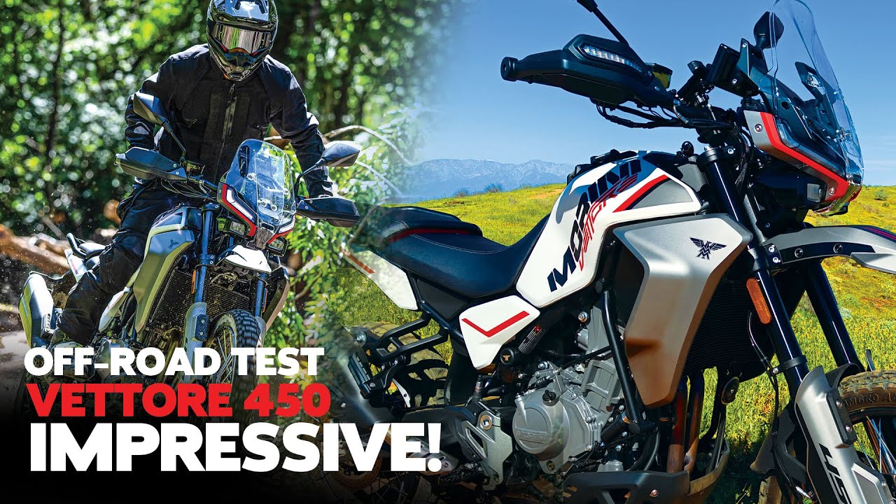 Обзор Vettore 450 для езды по бездорожью и улицам - Moto Morini