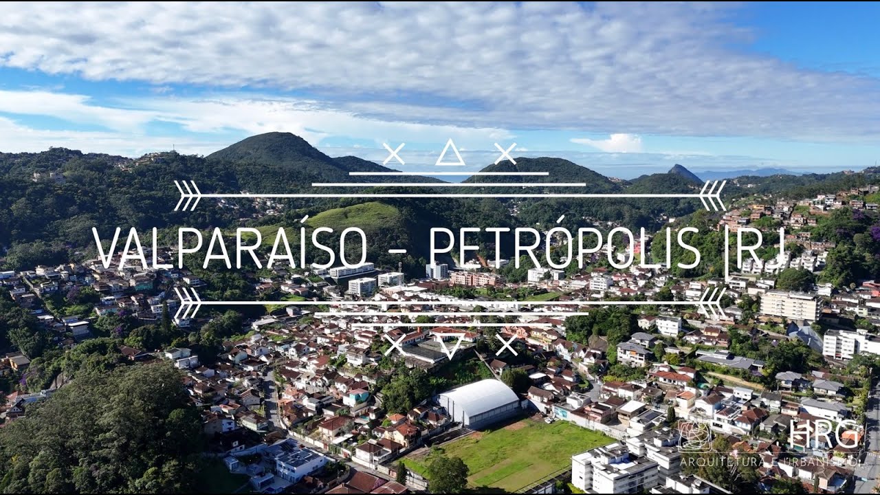 VÔO DE DRONE PELO BAIRRO VALPARAÍSO - PETRÓPOLIS | RJ