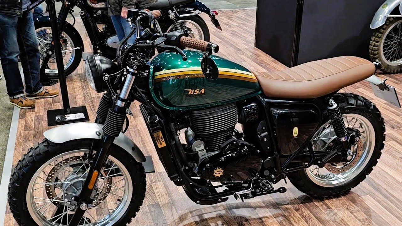 New 2024 BSA Gold Star Lineup at Salon du 2 Roues 2024 | Lyon
