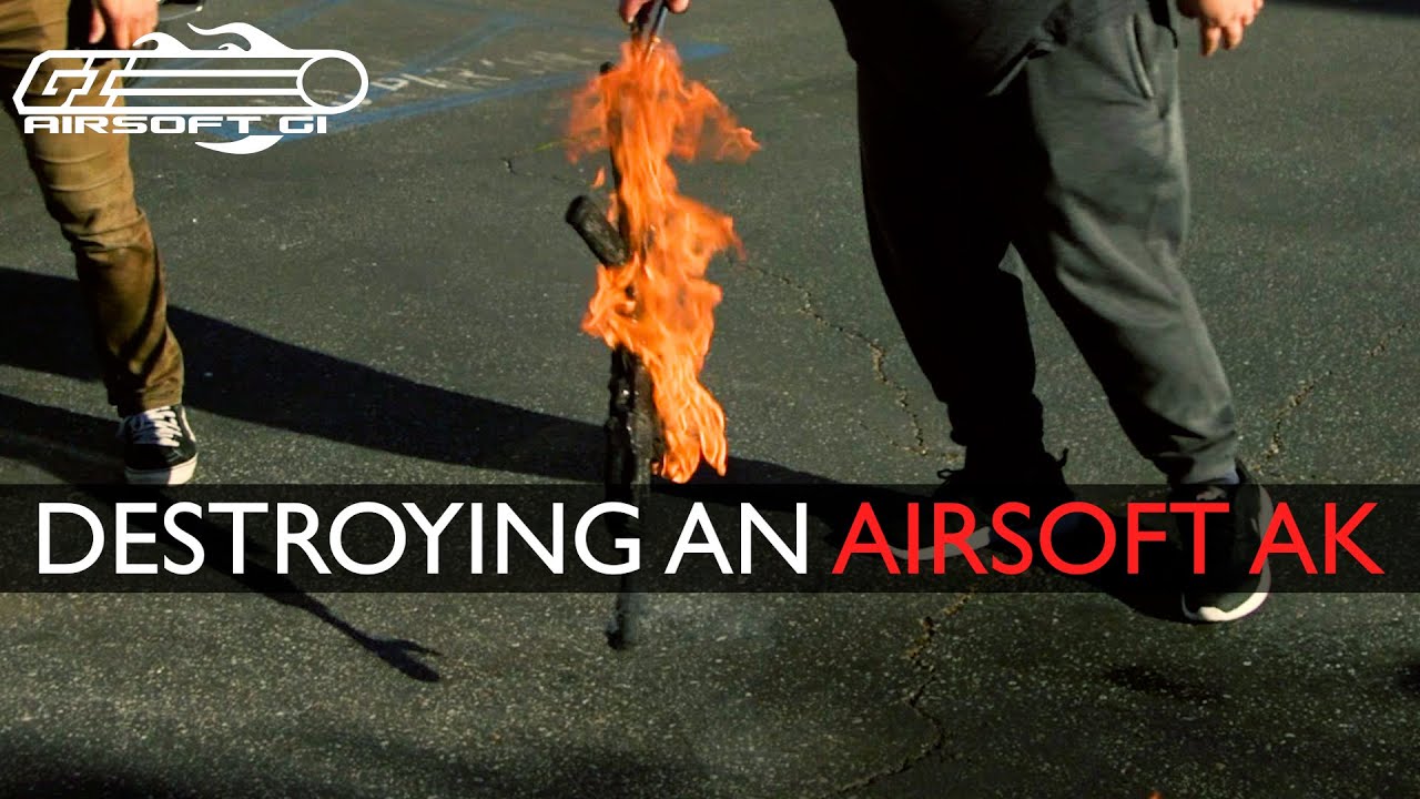 WILL AN AIRSOFT AK SURVIVE?! - Kalashnikov USA Polymer AK Torture Test | Airsoft GI