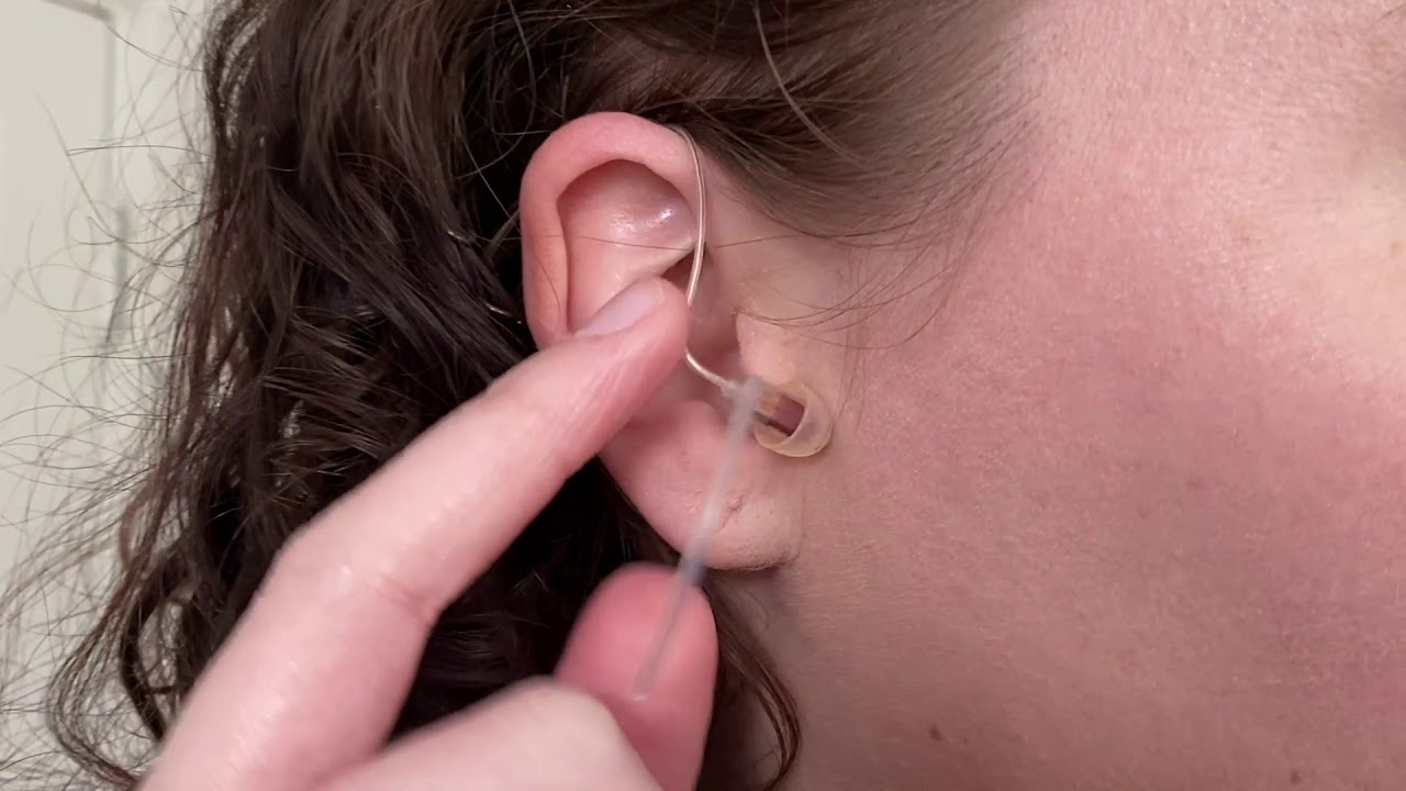 Inserting Your Hearing Aid Properly