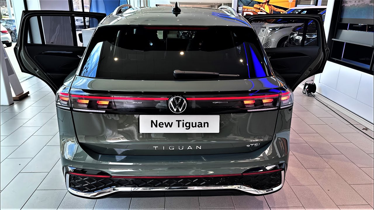2024 NEW VOLKSWAGEN TIGUAN R Line SUV Full View Interior And Exterior