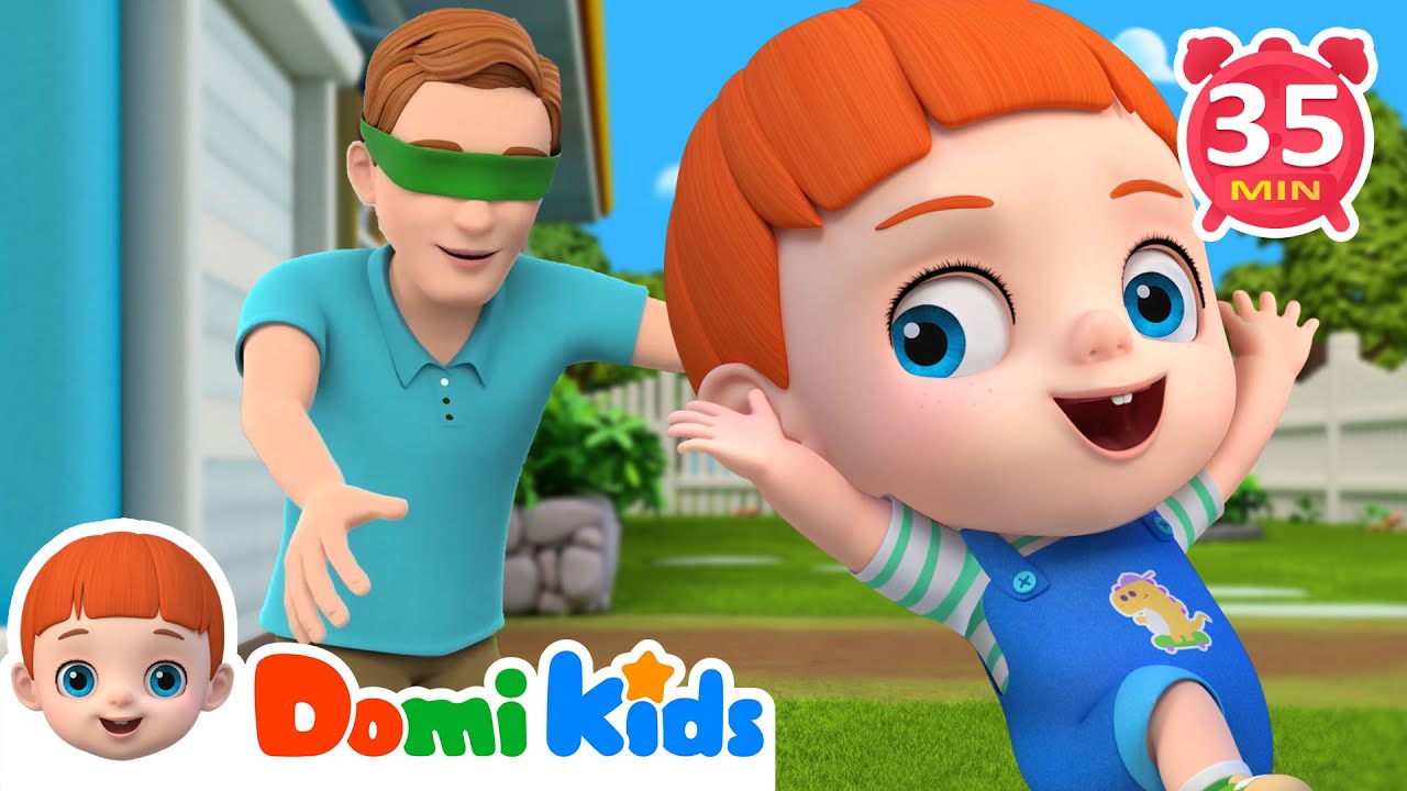 Where Is Baby?Peek A Boo + More Baby Songs & Nursery Rhymes | Kids Songs - Domikids