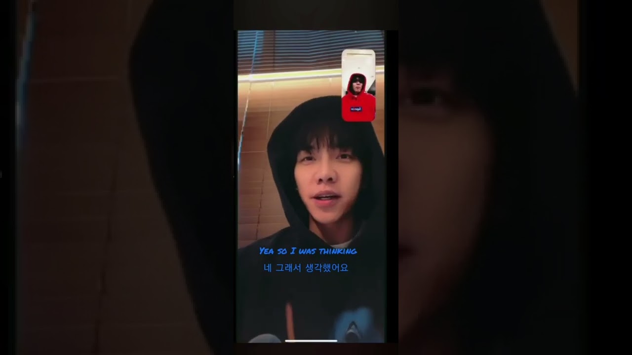 lee min ho and seung gi talk about youtube channel|chat|vedio call|about kdrama|pachinko|mouse||