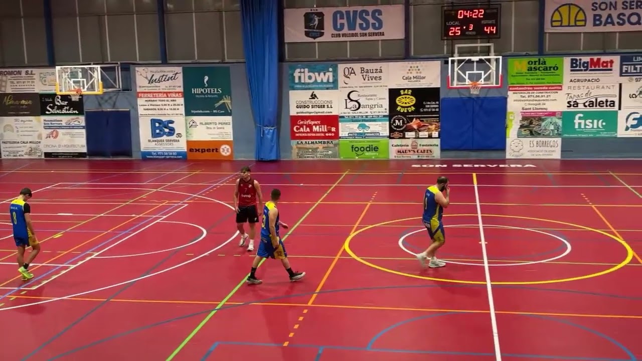 Momento destacado de J7. Básquet. Son Servera- Pollença (5:35 - 10:34)