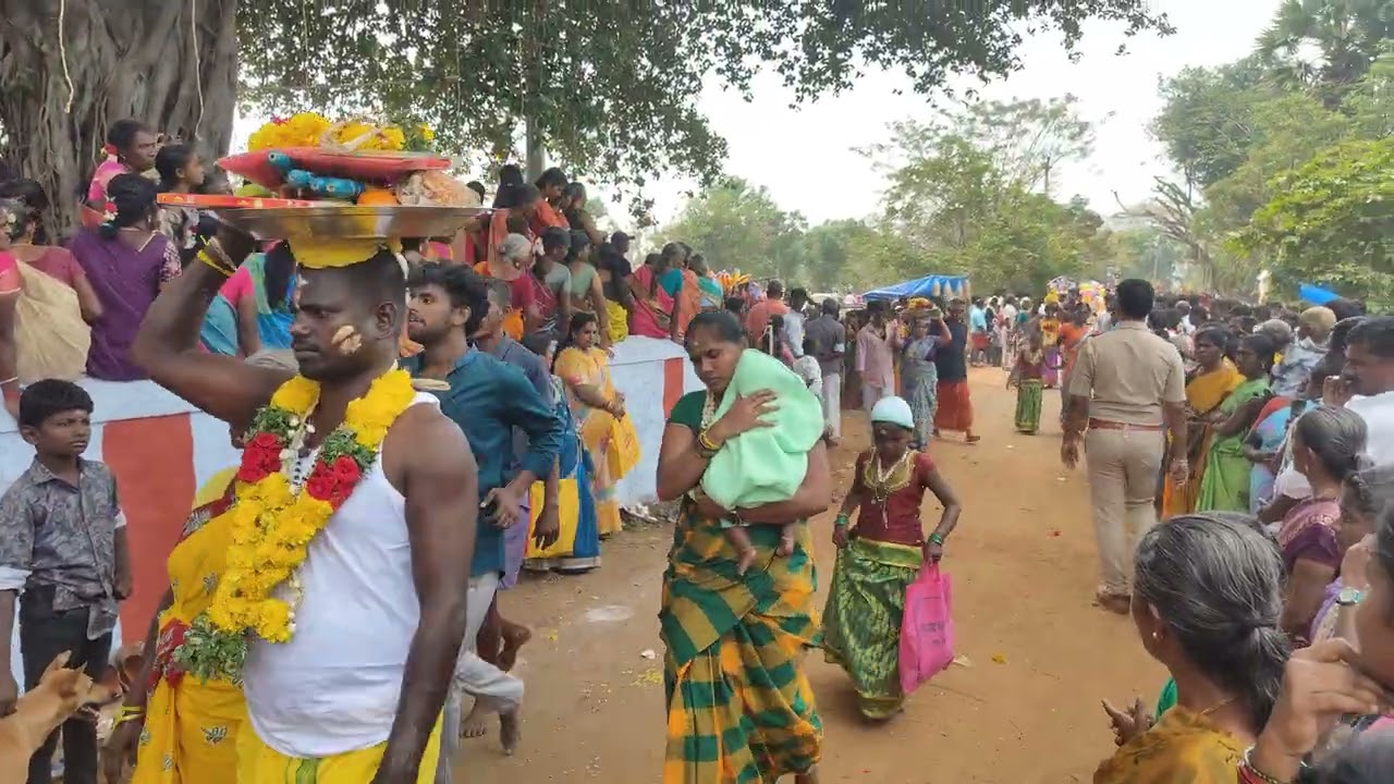 பால் குடம் முளைப்பாரி ஊர்வலம் 💥 நாலாயிரத்தம்மன் கோவில் கொடை விழா 🙏