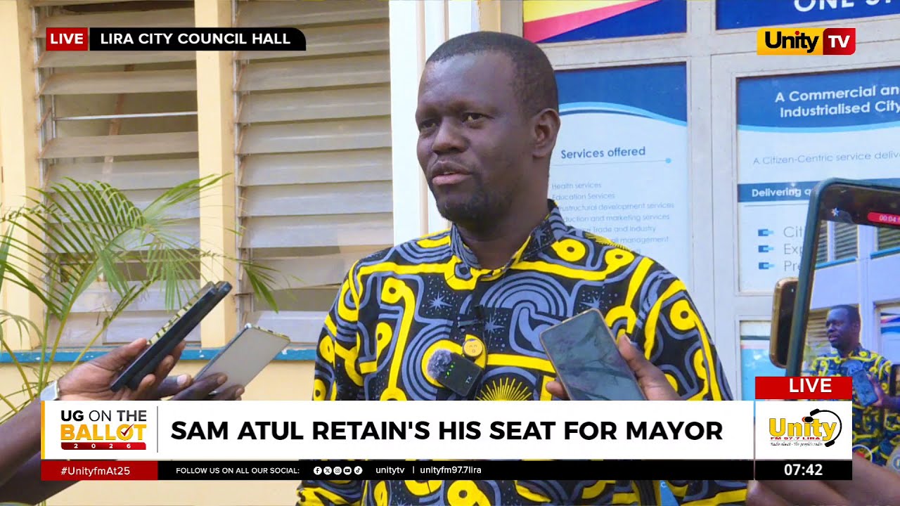 🔴Live Now - Lira City Mayor Elect Sam Atul First Press Briefing