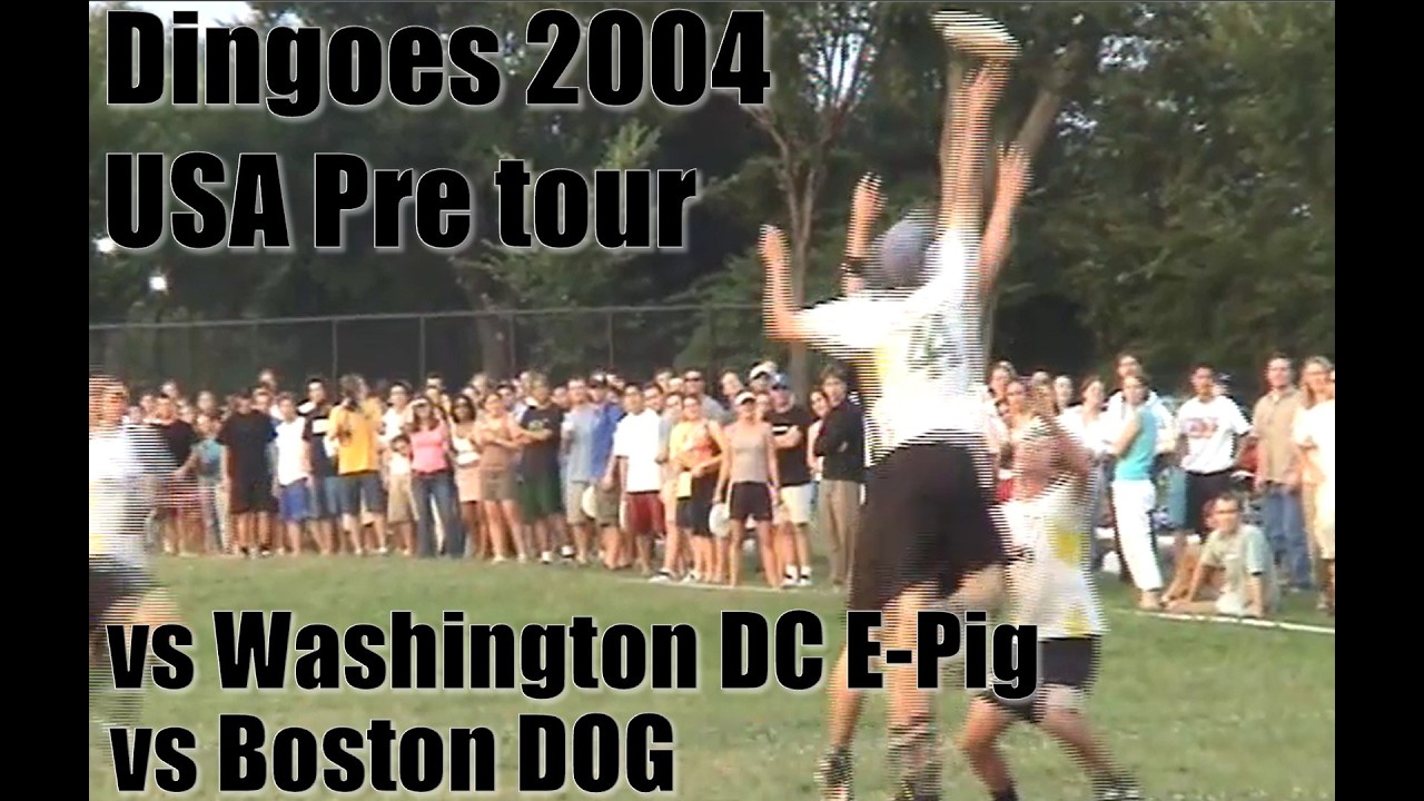 WUC2004 Pretour Dingoes vs TruckStop / Dingoes vs DOG