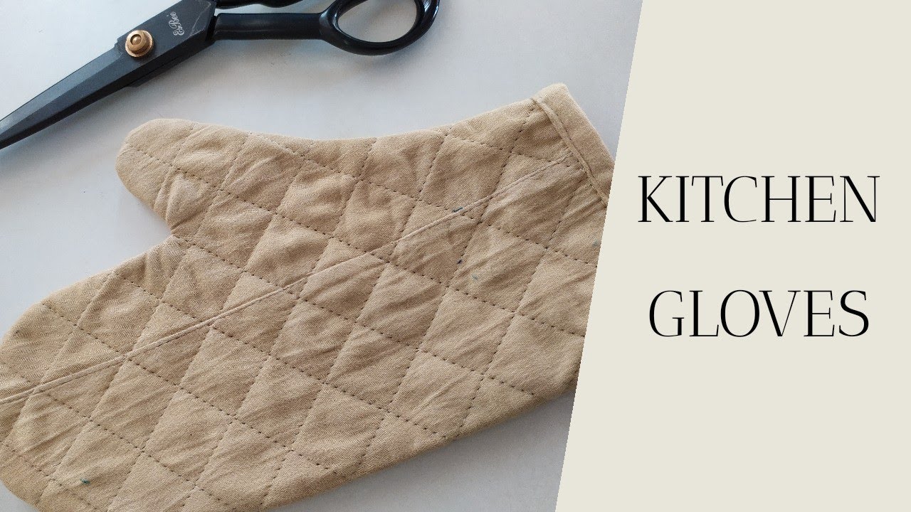 Kitchen Gloves (Oven Mitt) Making At Home Form Old Clothes || Best Out Of Waste