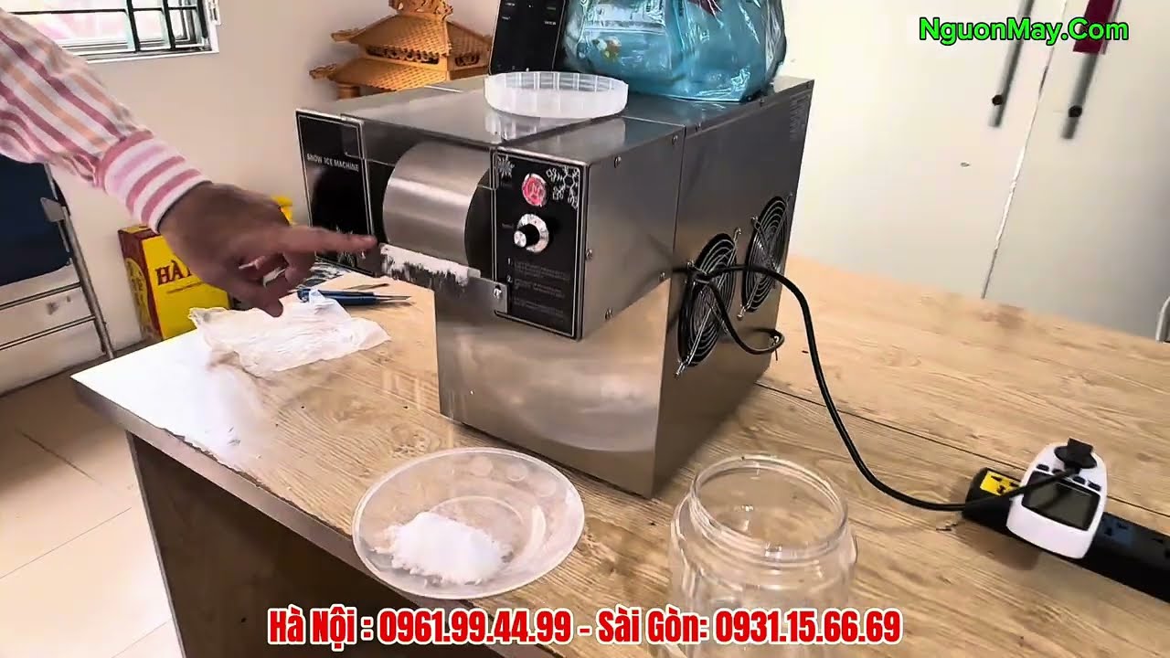Máy Làm Kem Tuyết Bingsu, Máy Làm Kem Tuyết Bingsu Hàn Quốc Hot Năm Nay Giá Bán Rẻ Chất Lượng Cao