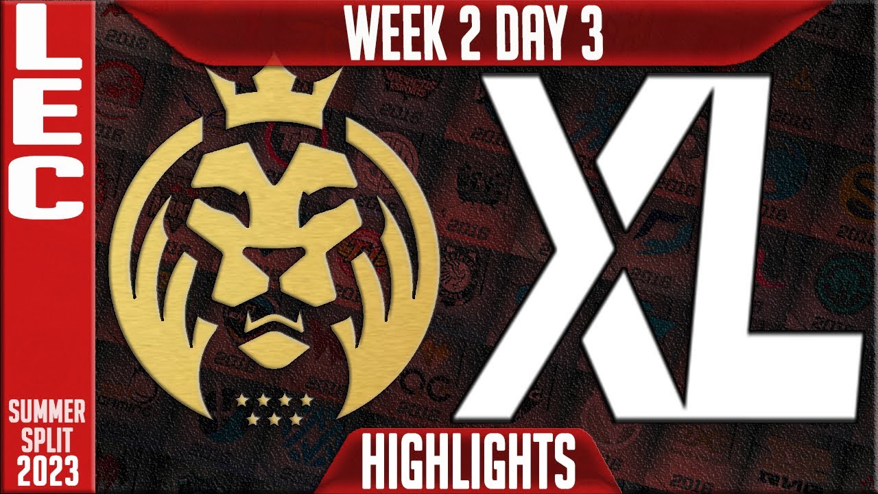 MAD vs XL Highlights | LEC Summer 2023 W2D3 | MAD Lions vs Excel