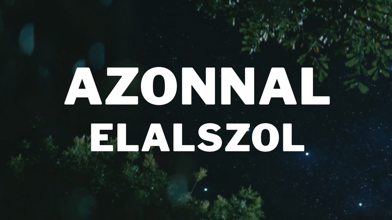 [Próbáld ki 2 percig] ALUDJ EL GYORSAN | MÉLYALVÁS ZENE + BESZÉD