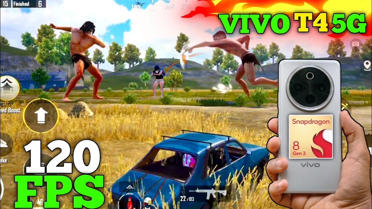 VIVO T4 5G- BGMI Test with FPS Meter 🔥Heating & Battery Drain | Bgmi 3.8 update| snapdragon 8s gen3