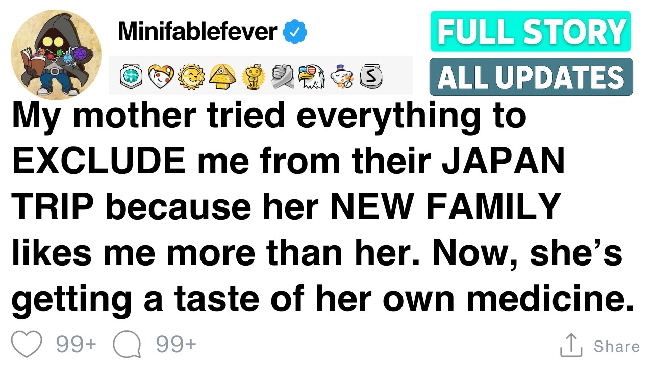 My mother tried everything to EXCLUDE me from their JAPAN TRIP [FULL STORY]