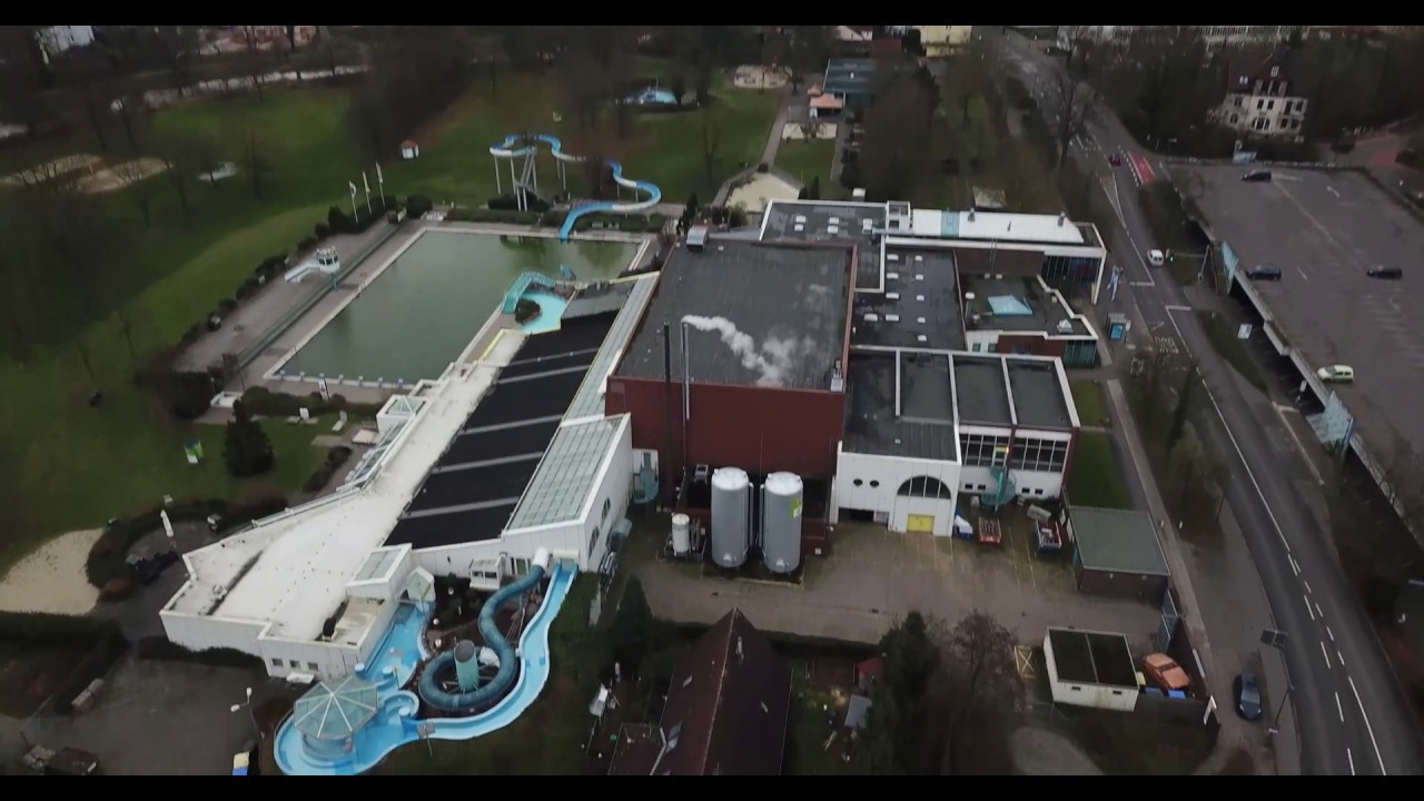 Celle - Schwimmbad & Französicher Garten - Mavic Pro DJI