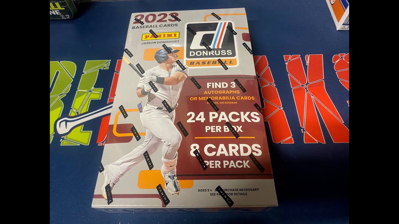 New Release!! 2023 Donruss Baseball Hobby Box!! 2 Very Nice Numbered Prospect Auto Pulls!!