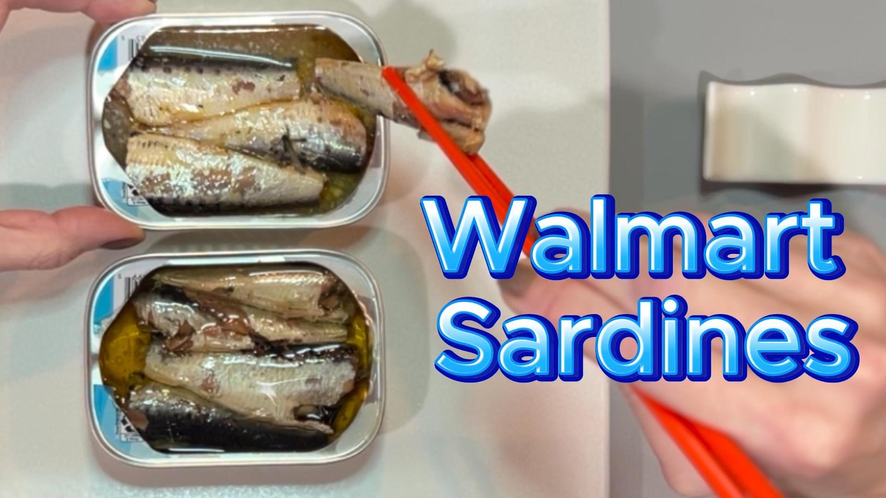 Отличное соотношение цены и качества! САРДИНЫ из Walmart: борьба за масло и воду!
