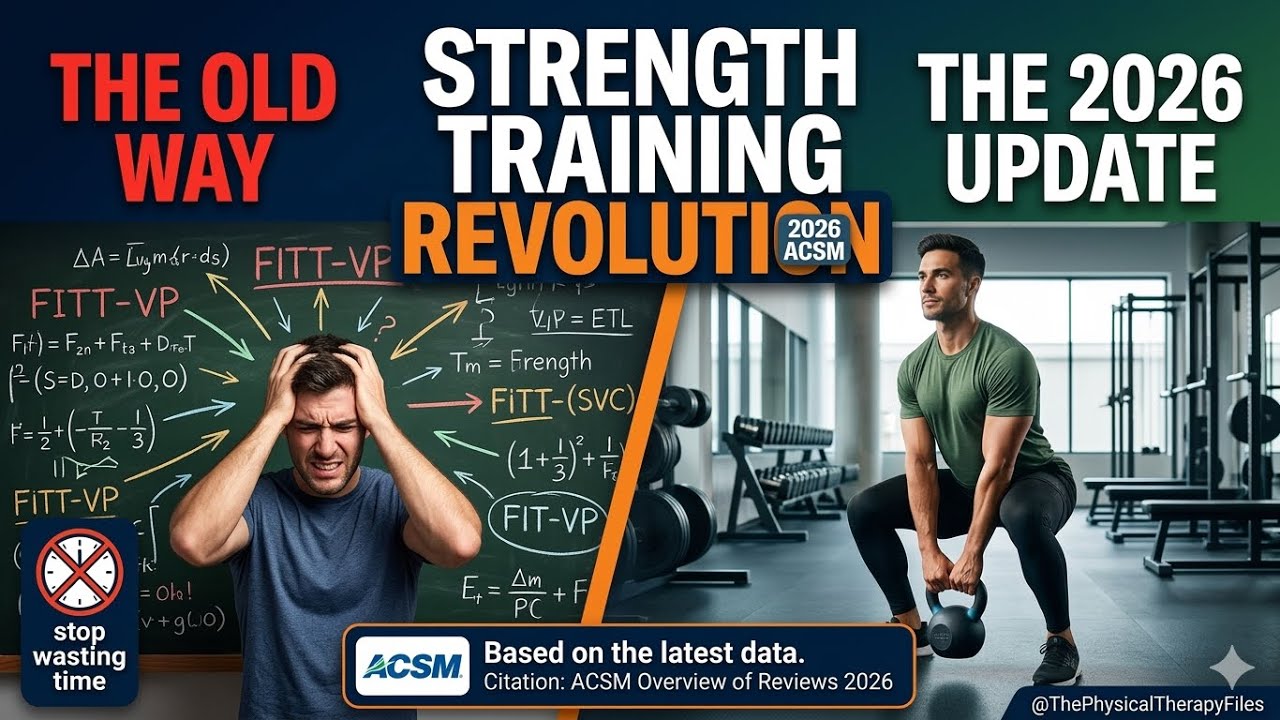 Stop Wasting Your Time: The 2026 ACSM Resistance Training Revolution