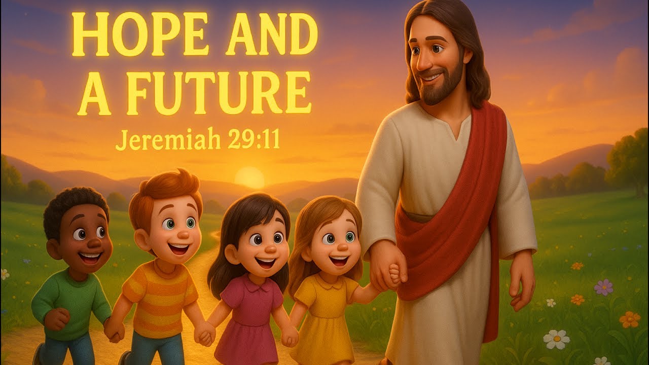 Bible Sing-Along Song for Kids | Hope and a Future! - Jeremiah 29:11 | Lyric Lambs
