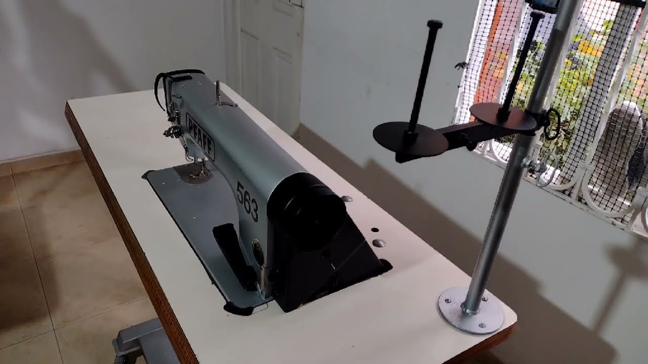 cómo restaurar máquina recta o plana Pfaff 563