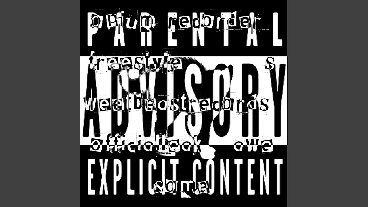 Opium Recorder Freestyle 2013 Sweet Beast Records Official Leak