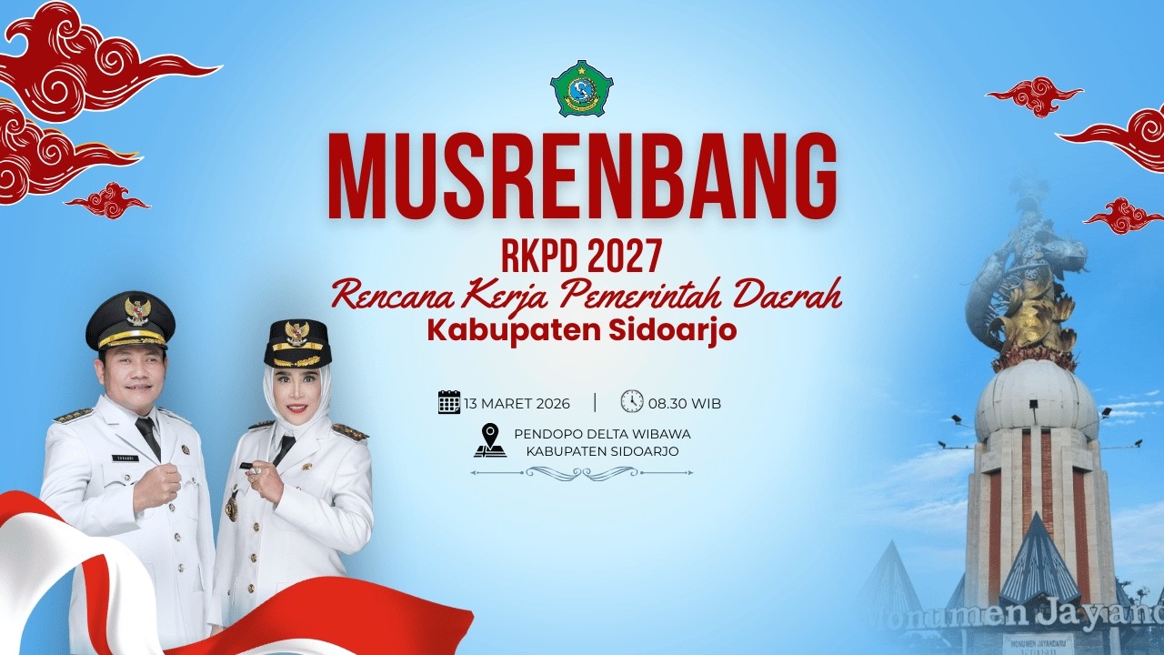 LIVE - Musrenbang RKPD Kabupaten Sidoarjo Tahun 2027