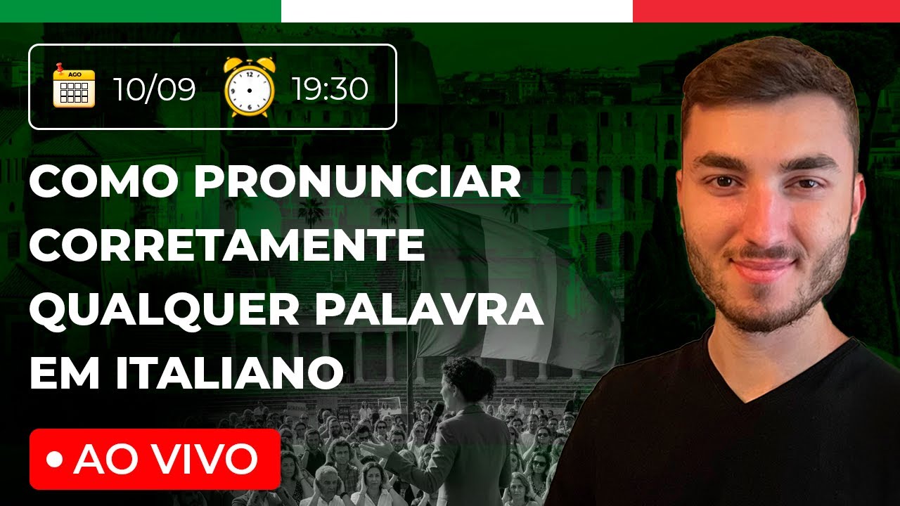 Como pronunciar corretamente qualquer palavra em italiano